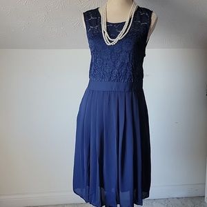 Blue Dress Size L